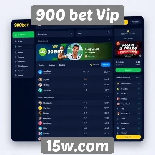 Análise da interface do usuário do 900 bet Vip